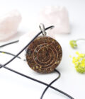 Sri Yantra Orgonit Kolye - Görsel 3