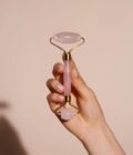 Pembe Kuvars Gua Sha & Face Roller Seti - Görsel 2