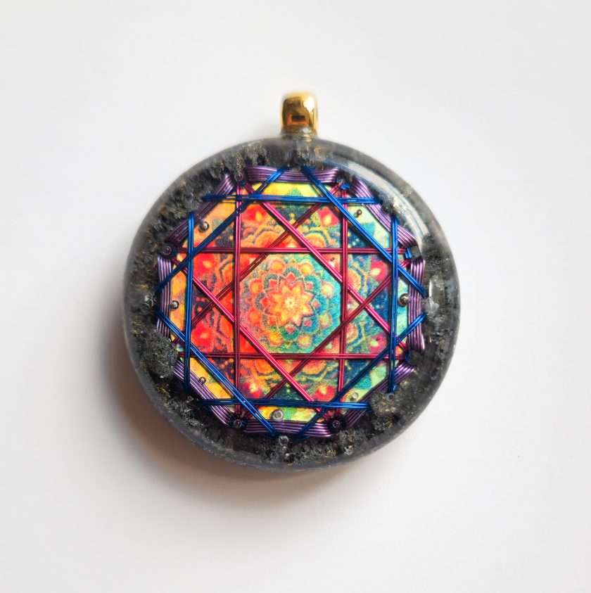 Orgonit Kolye - Sri Yantra