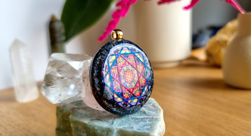 Orgonit Kolye - Sri Yantra - Görsel 4