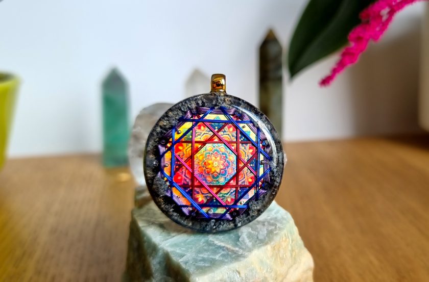 Orgonit Kolye - Sri Yantra - Görsel 5