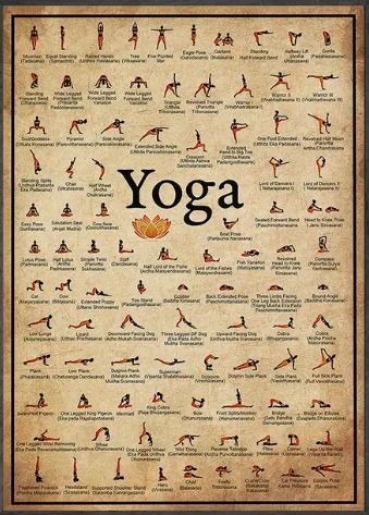 Yoga Asanalar Posteri